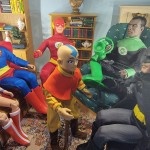 Aang interviews for a slot in the Justice League of America.